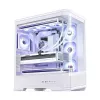 Computerbehuizing Jonsbo D400 Midi Tower ATX tempered glass – wit