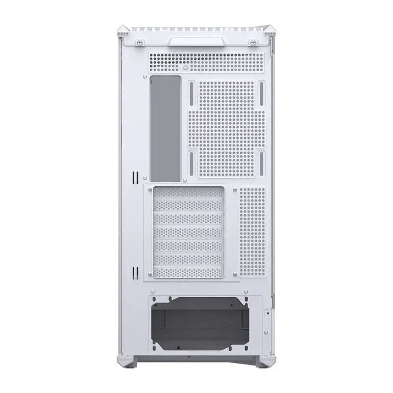 Computerbehuizing Jonsbo D400 Midi Tower ATX tempered glass – wit