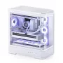 Computerbehuizing Jonsbo D400 Midi Tower ATX tempered glass – wit
