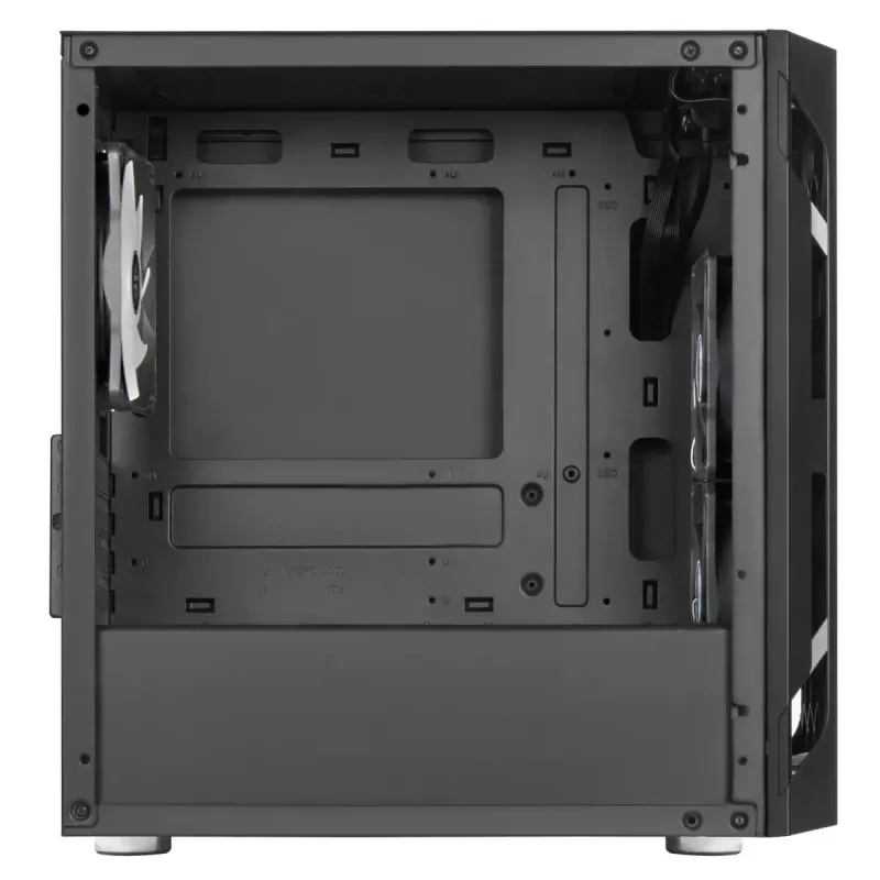 PC-behuizing Silverstone FARA H1M PRO Micro Tower zwart