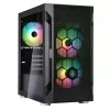 PC-behuizing Silverstone FARA H1M PRO Micro Tower zwart