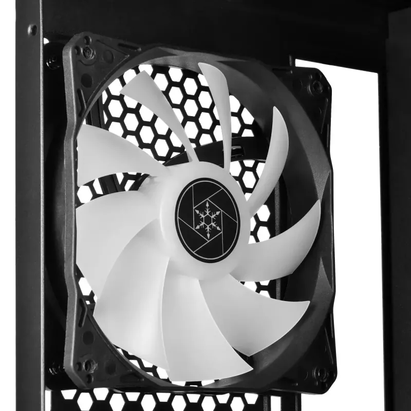PC-behuizing Silverstone FARA H1M PRO Micro Tower zwart