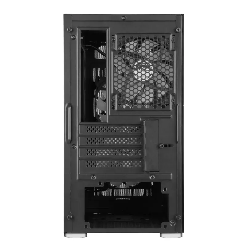 PC-behuizing Silverstone FARA H1M PRO Micro Tower zwart