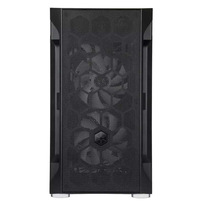 PC-behuizing Silverstone FARA H1M PRO Micro Tower zwart
