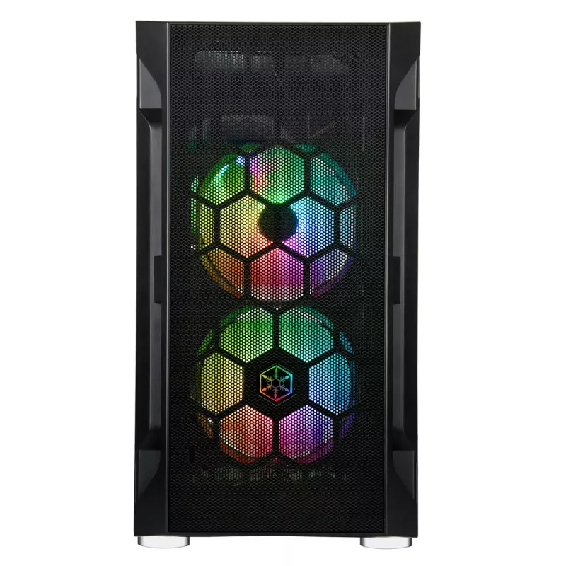 PC-behuizing Silverstone FARA H1M PRO Micro Tower zwart