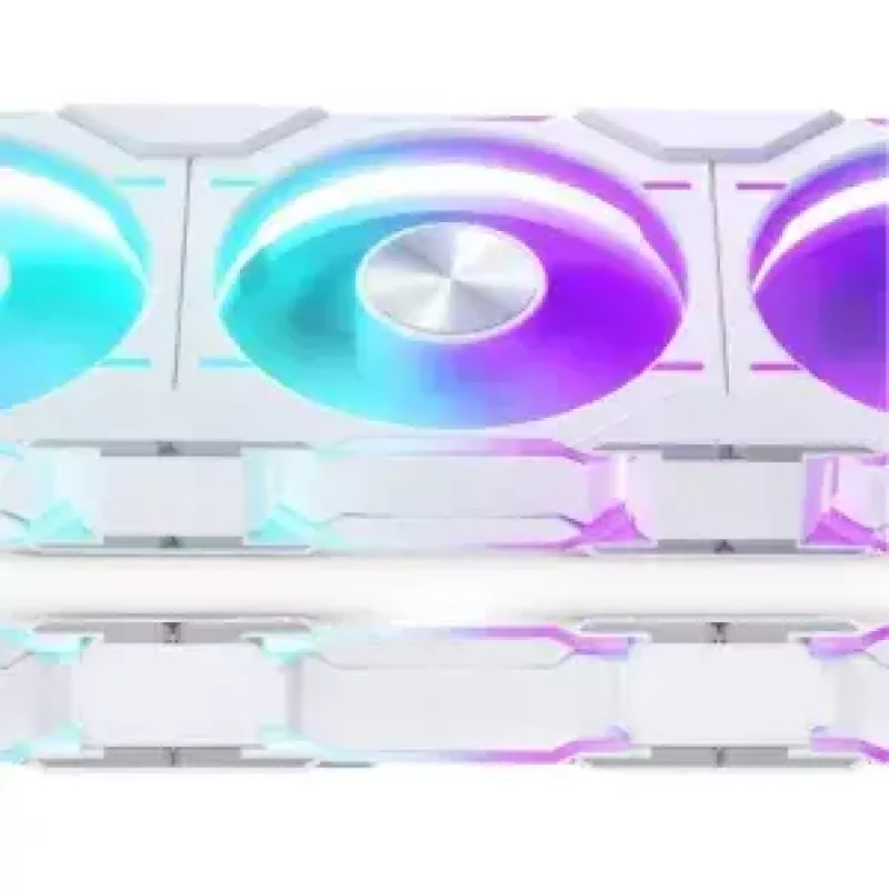 Ventilator Phanteks D30-120 12 cm wit 250-2000 RPM fluïdumdynamisch lager