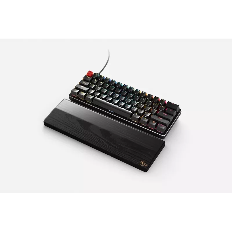 Houten handpolssteun voor toetsenbord Glorious PC Gaming Race GV-75-DARK zwart