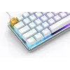 Glorious Gaming GMMK toetsenbord USB QWERTY US International zilver, wit