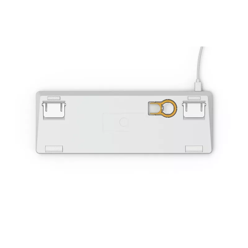 Glorious Gaming GMMK toetsenbord USB QWERTY US International zilver, wit