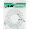 InLine patchkabel S/FTP PiMF Cat.6A halogeenvrij 500MHz wit 10m