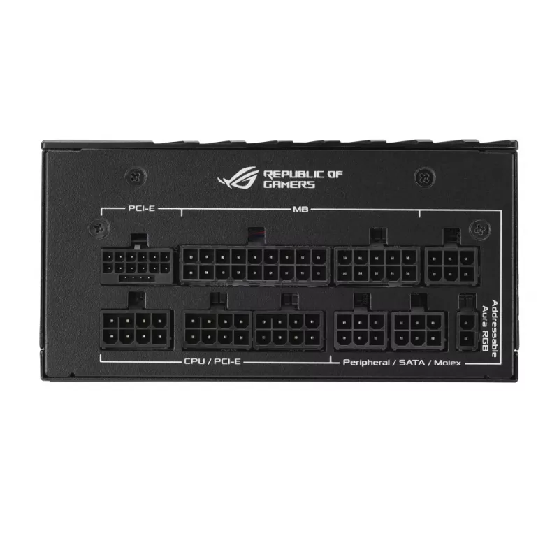 ASUS ROG Loki SFX-L 1000W Platinum voeding 24-polig ATX zwart, zilver