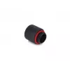 BitsPower BP-CBWP-C60 verlengstuk — messing computerkoelingsaccessoire, 15 mm breed, zwart/rood