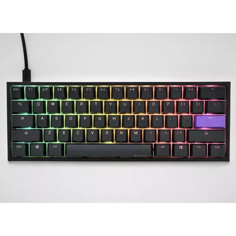 Ducky One 2 Pro Mini toetsenbord gaming USB QWERTY US-Engels zwart