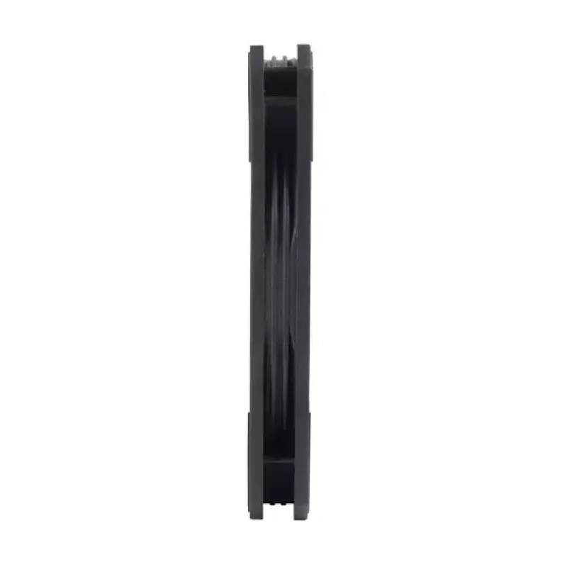 Luchtkoeler Silverstone Air Slimmer 120 12 cm zwart transparant