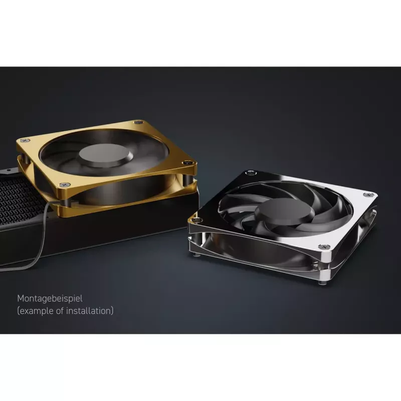 Ventilator Alphacool Apex Stealth metaal 12 cm wit 400-3000 tpm 30-49,9 dB