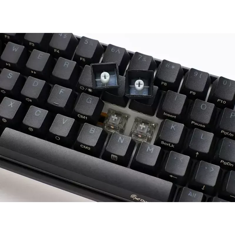 Ducky One 3 Classic Mini toetsenbord gaming USB Duits zwart wit RGB mechanisch