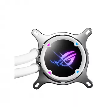 ASUS ROG STRIX LC II 240 ARGB White Edition Processor All-in-One-vloeistofkoeler 12 cm 1 st.