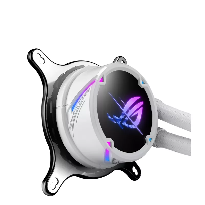 ASUS ROG STRIX LC II 240 ARGB White Edition Processor All-in-One-vloeistofkoeler 12 cm 1 st.