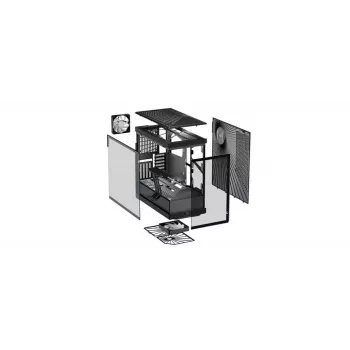 PC-behuizing HYTE Y40 Midi Tower zwart