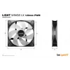be quiet! LIGHT WINGS LX 120mm PWM computerbehuizing-ventilator 12 cm zwart 1 stuk