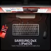 Axagon HMC-KB-GE, USB 5Gbps-hub met toetsenbord, HDMI 4K/60Hz, 3x USB-A, SD/mSD, audio, PD 100, Duitse layout