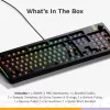 Glorious PC Gaming Race GMMK 3 PRO barebones-toetsenbord full-size USB RGB LED
