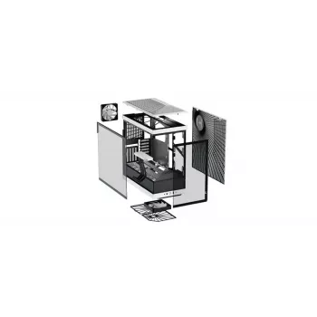 PC-behuizing HYTE Y40 Midi Tower zwart, wit