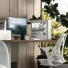 Aerocool D501A Midi Tower zwart, hout
