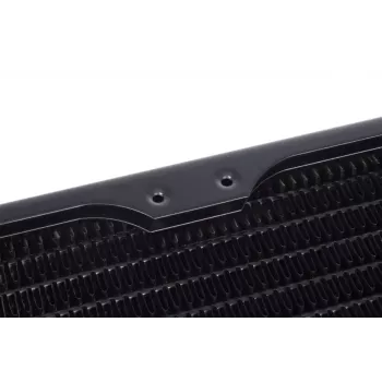Radiator Alphacool 14442 messing koper roestvrijstaal zwart 144 mm