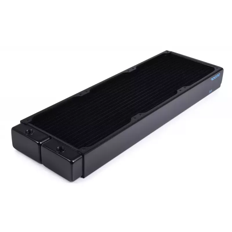 Radiator Alphacool 14442 messing koper roestvrijstaal zwart 144 mm