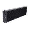 Radiator Alphacool 14442 messing koper roestvrijstaal zwart 144 mm