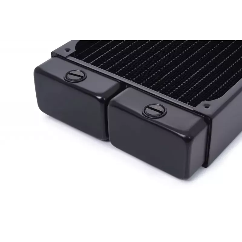 Radiator Alphacool 14442 messing koper roestvrijstaal zwart 144 mm