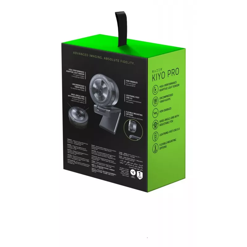 Webcam Razer Kiyo Pro 2,1 MP 1920 x 1080 pixel USB zwart