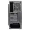 Aerocool DELTABKV1 ATX pc-behuizing RGB-front, volledig zijvenster, 12cm ventilator, zwart