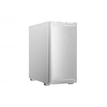 PC-behuizing be quiet! PURE BASE 501 Airflow Midi Tower wit — ATX, 3×140mm voor, 1×140 mm achter, 5×2,5 inch, 2×3,5 inch, USB‑C, PWM-ondersteuning
