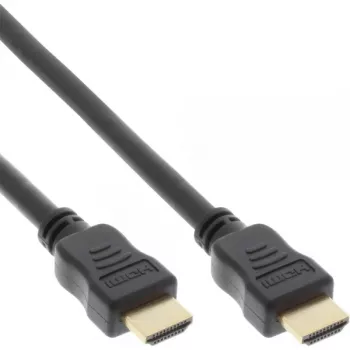 InLine High Speed HDMI-kabel met Ethernet Premium 4K2K stekker / stekker zwart 3 m