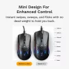 Gaming-muis Glorious Gaming Model O 2 Mini Gaming-muis RGB zwart