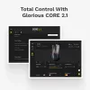 Gaming-muis Glorious Gaming Model O 2 Mini Gaming-muis RGB zwart