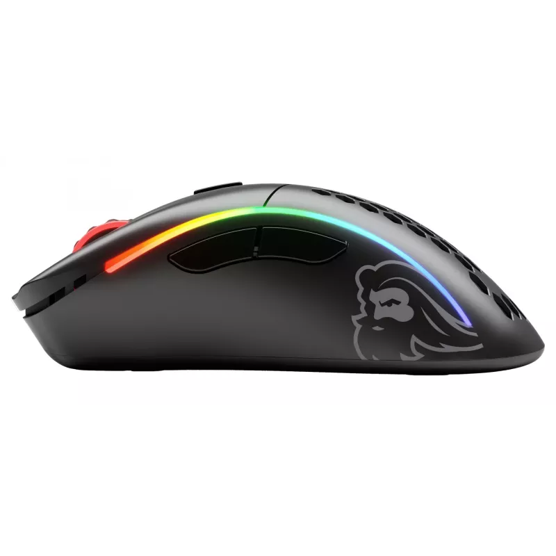 Glorious Gaming Glorious Model D Wireless – matzwart, rechtshandig, RF Wireless, 19000 DPI, zwart