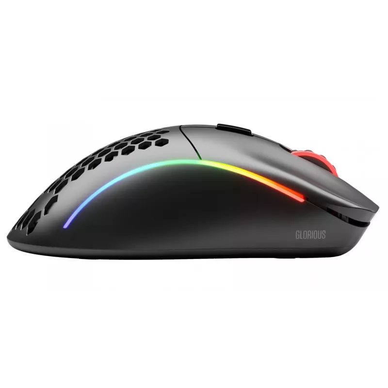 Glorious Gaming Glorious Model D Wireless – matzwart, rechtshandig, RF Wireless, 19000 DPI, zwart