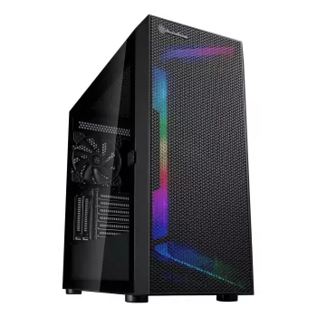 PC-behuizing Silverstone SETA H1 Midi Tower zwart
