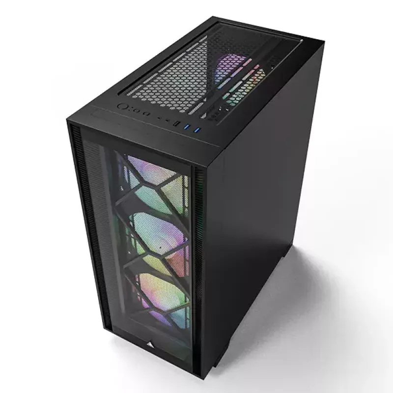 PC-behuizing Montech AIR 1000 PREMIUM Midi Tower zwart