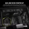 CORSAIR Rx Series iCUE LINK RX120 120-mm-ventilator, set van drie