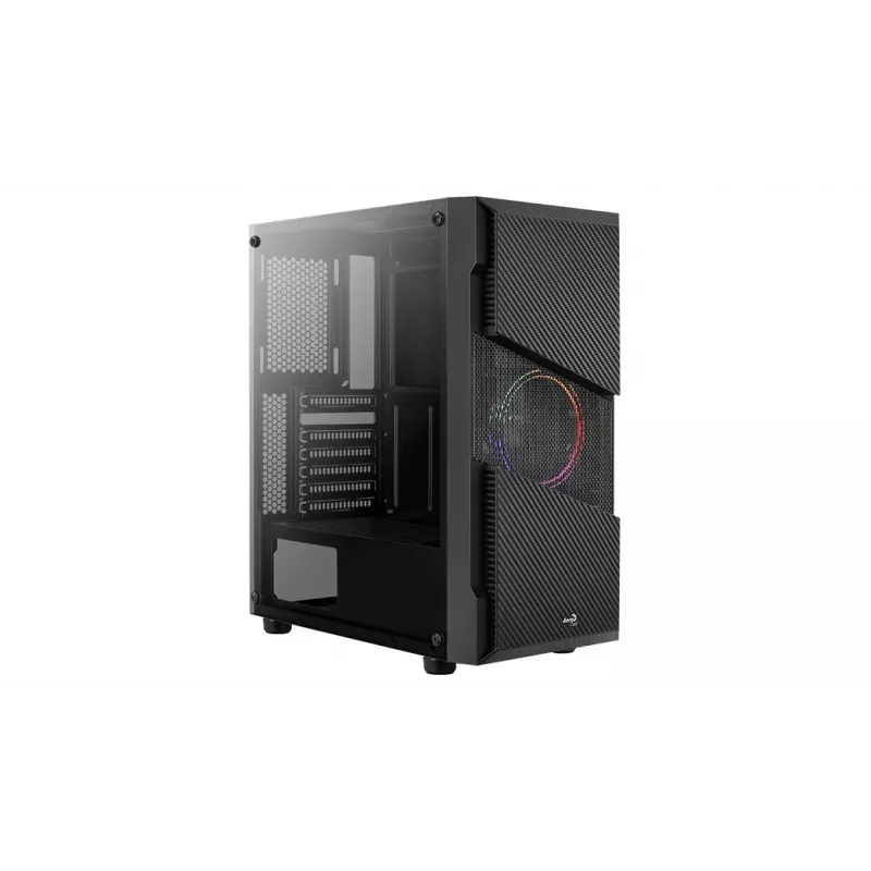 Aerocool Menace Saturn FRGB midi tower zwart
