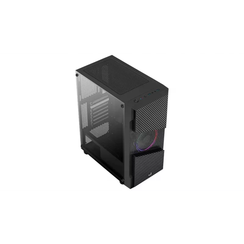 Aerocool Menace Saturn FRGB midi tower zwart