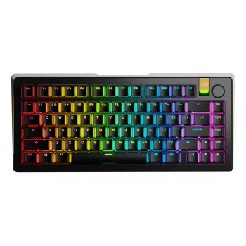 Mechanisch gaming-toetsenbord GLORIOUS GMMK 3 PRO HE 75% draadloos RF + Bluetooth, RGB, US QWERTY, zwart
