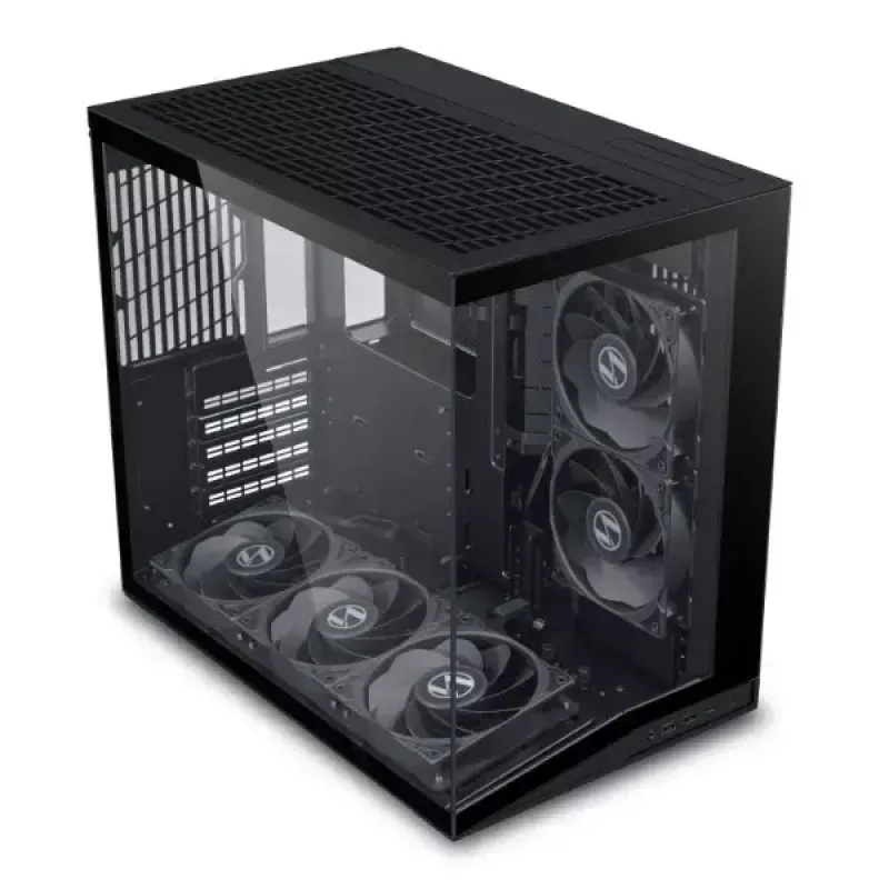 Computerbehuizing Lian Li pc-behuizing O11 Dynamic Mini V2 Flow zwart