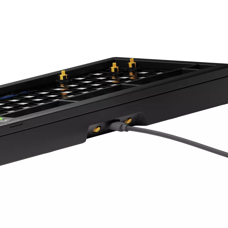 Mechanisch toetsenbord GLORIOUS GMMK 3 75% Barebones bedraad USB RGB zwart