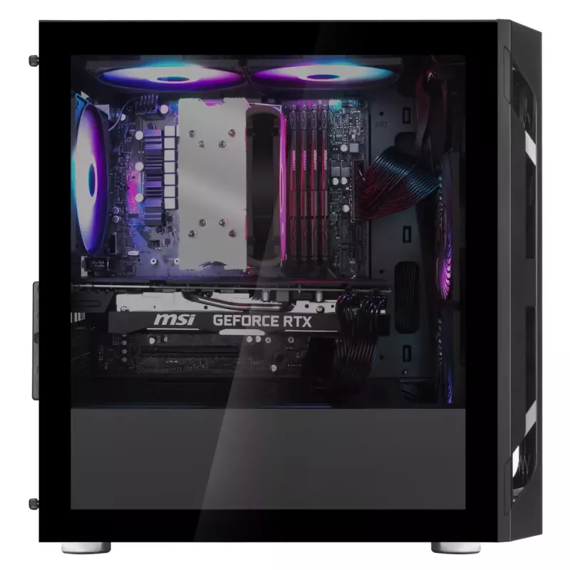 PC-behuizing Silverstone FARA H1M Micro Tower zwart