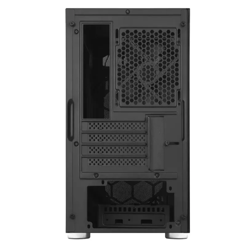PC-behuizing Silverstone FARA H1M Micro Tower zwart